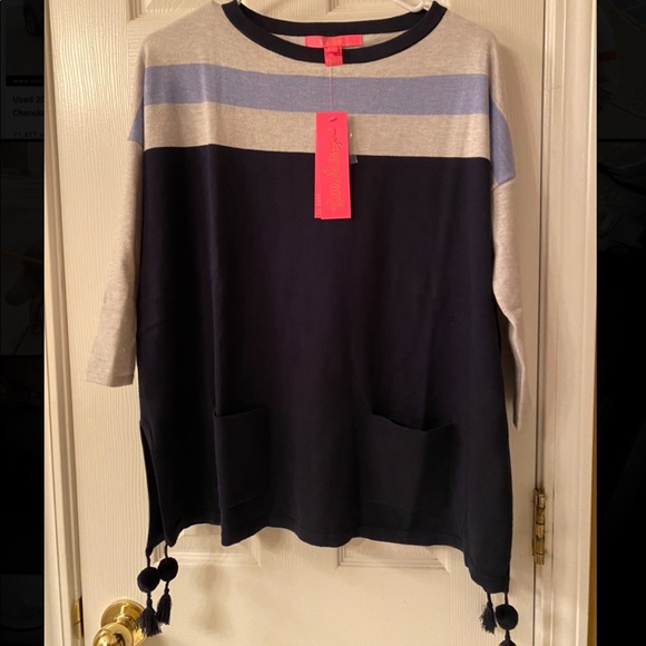 Lilly Pulitzer ELBA COOLMAX SWEATER - Picture 4 of 4